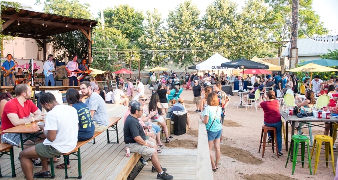 The Mo-Dels will play the spacious Burleson Yard Beer Garden